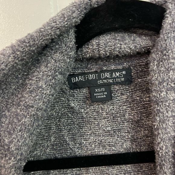 Barefoot Dreams Cozychic Lite Cardigan- size Xs/S - Picture 2 of 4
